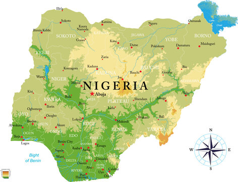 Map of Nigeria